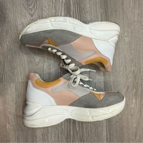 Steve Madden Womens Memory Pink / Multicolored Shoes 39 - Picture 2 of 8